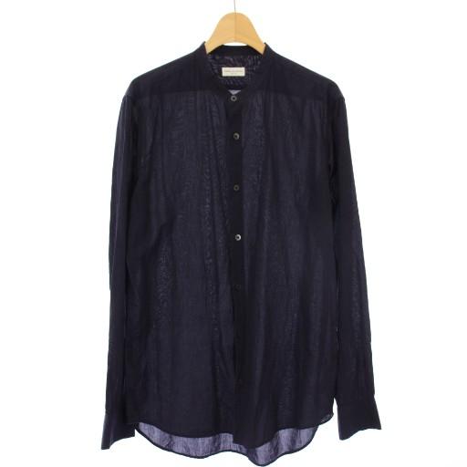 ドリスヴァンノッテン DRIES VAN NOTEN シャツ バンドカラー 長袖 46 