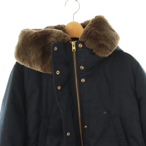 WOOLRICH ファー付きダウンコクーンコートS t28111908.jpg
