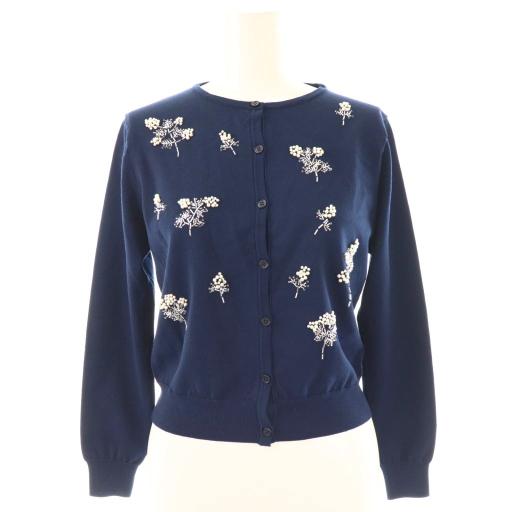 トッカ 洗えるウールカシミヤカーディガンXSトッカ TOCCA 25SS