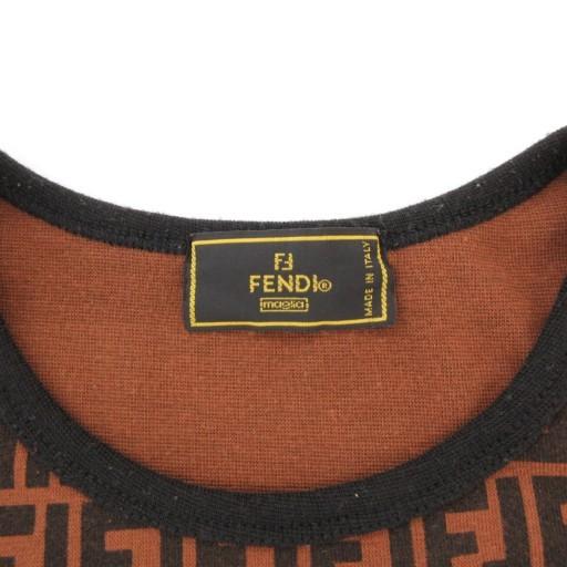 FENDI フェンディ ヴィンテージ ズッカ Tシャツ カットソー ロンT 長袖