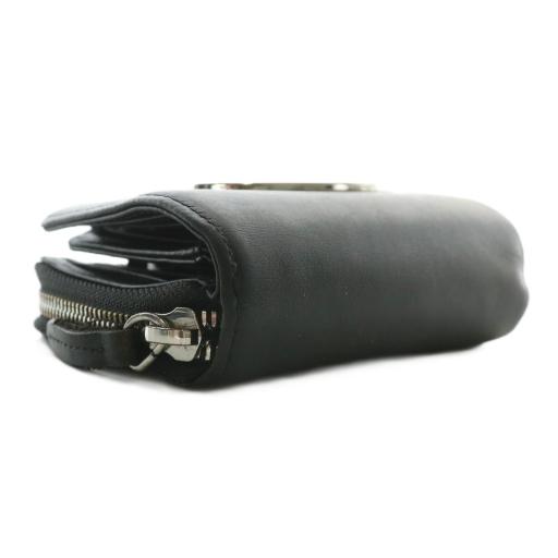 DIESEL（ディーゼル） 財布 二つ折り レザー ラウンドファスナー Dロゴ