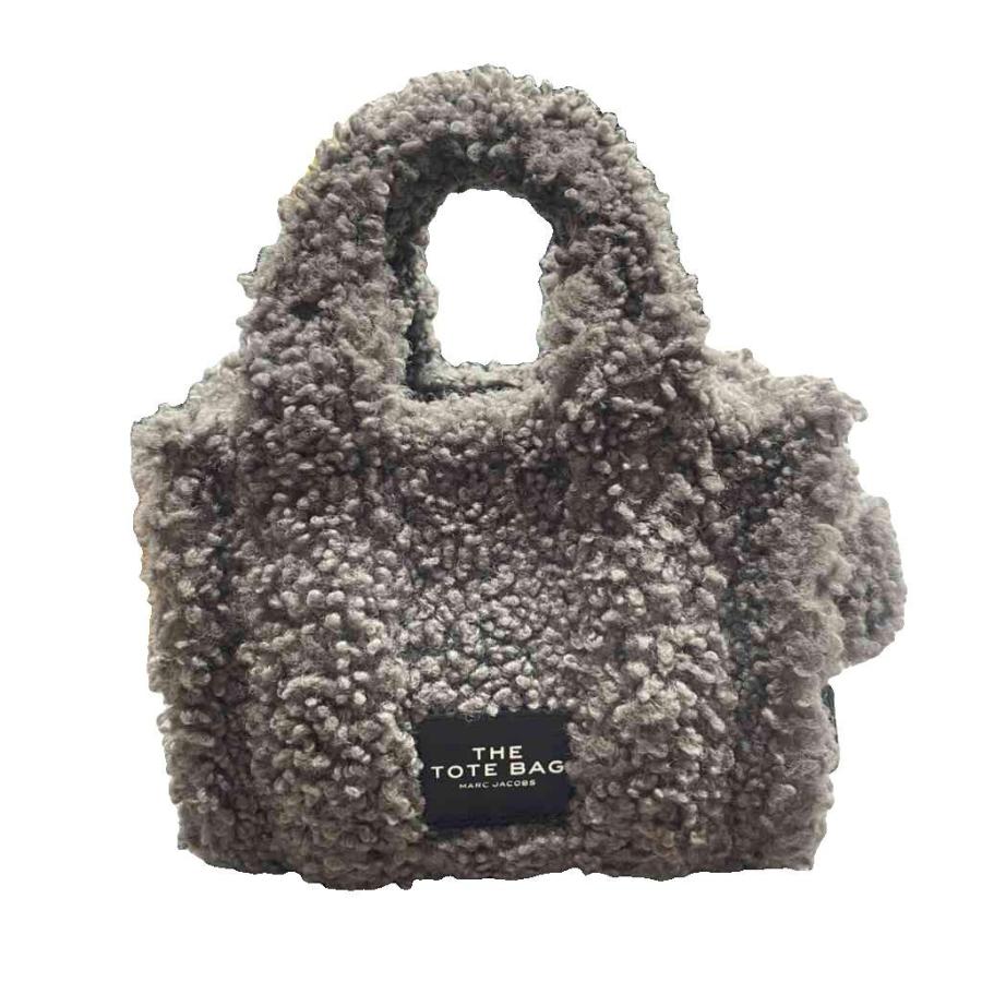 【中古】マークジェイコブス THE TEDDY TOTE BAG 2way マイクロ ショルダーバッグ H011M12FA22 グレー ☆AA★ マークジェイコブス MARC JACOBS THE TEDDY TOTE BAG 2way マイクロ