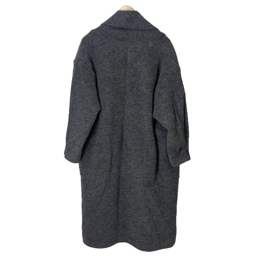 ドゥクラッセ DoCLASSE ライトピュアウール ショールロングコート S/M