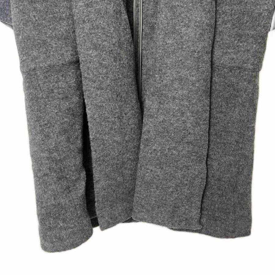 ドゥクラッセ DoCLASSE ライトピュアウール ショールロングコート S/M