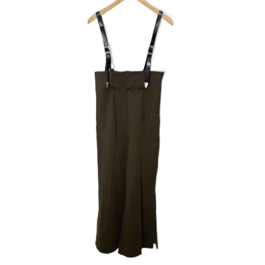 トーガ プルラ TOGA PULLA ARCHIVES サスペンダー付き ワイドパンツ