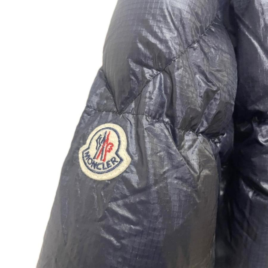 【中古】モンクレール MONCLER 19年 LATOUR ダウンジャケット ロゴ E20914134485 3  ベージュ ブラック ☆AA★ MONCLER（モンクレール） MONCLER 19年 LATOUR ダウンジャケット ロゴ