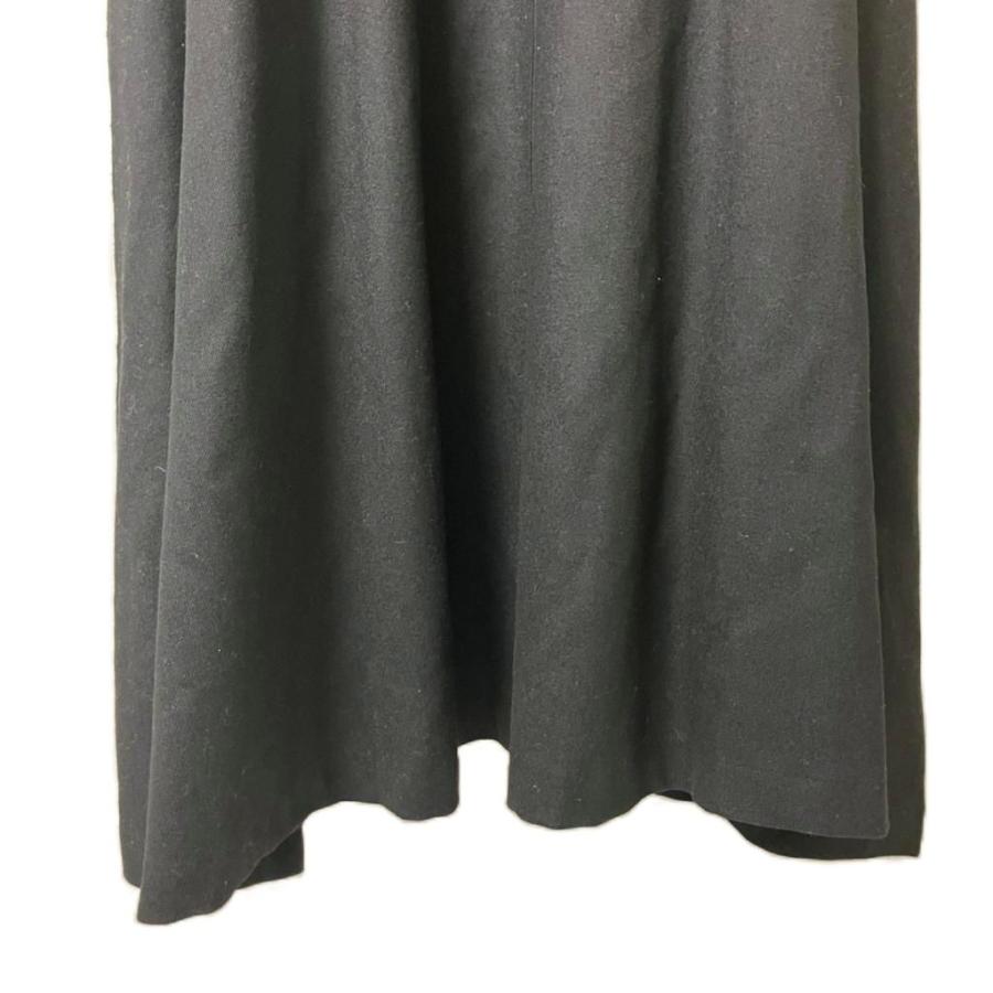 クラネ CLANE FLARE NO SLEEVE ONE PIECE ウール混 フレア