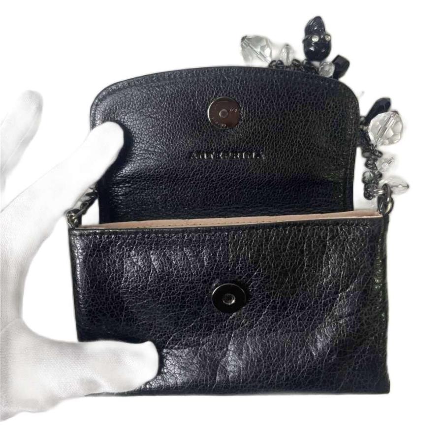 【極美品】 ANTEPRIMA アンテプリマ ハンドバッグ ポーチ ミニサイズ ANTEPRIMA（アンテプリマ） ドクロチェーン ミニハンドバッグ