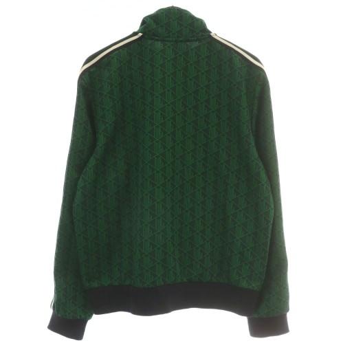 ラコステ モノグラム トラックジャケット グリーン Mサイズ 希少 美品 ラコステ モノグラム トラックジャケット Mサイズ グリーン