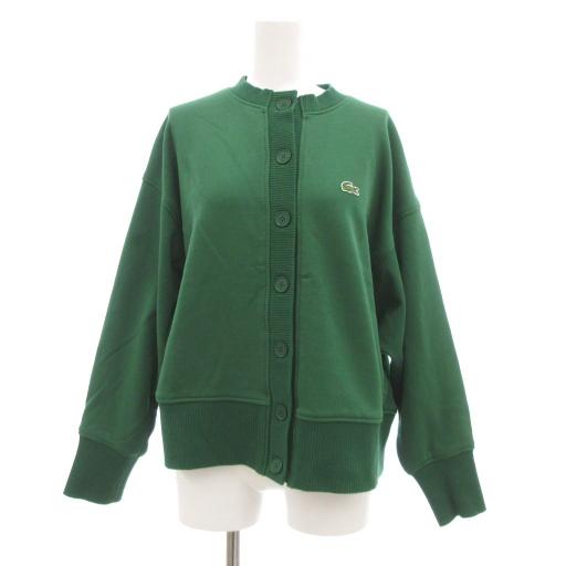 LACOSTE（ラコステ） 近年 スウェットカーディガン ロゴ刺繍 バンド 