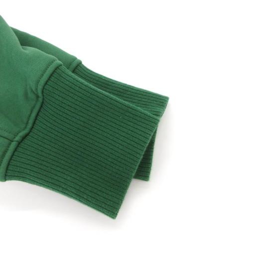 【中古】ラコステ LACOSTE 近年 スウェットカーディガン ロゴ刺繍 バンドカラー 34 緑 グリーン ■GY19 レディース LACOSTE（ラコステ） 近年 スウェットカーディガン ロゴ刺繍 バンド