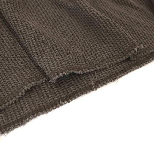 【中古】ステューシー STUSSY Raglan Thermal サーマル カットソー ワッフル ロゴ 長袖 L チャコール /CX ■OS STUSSY（ステューシー） STUSSY Raglan Thermal サーマル カットソー