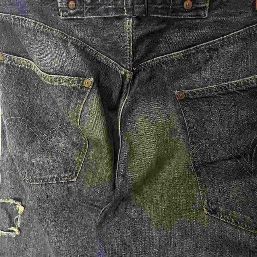 【中古】リーバイス Levi's LVC 501XX復刻デニム ジーンズ リペア加工 W30 インディゴ PC9-15501-0007 Levi's（リーバイス） Levi's LVC 501XX復刻デニム ジーンズ リペア
