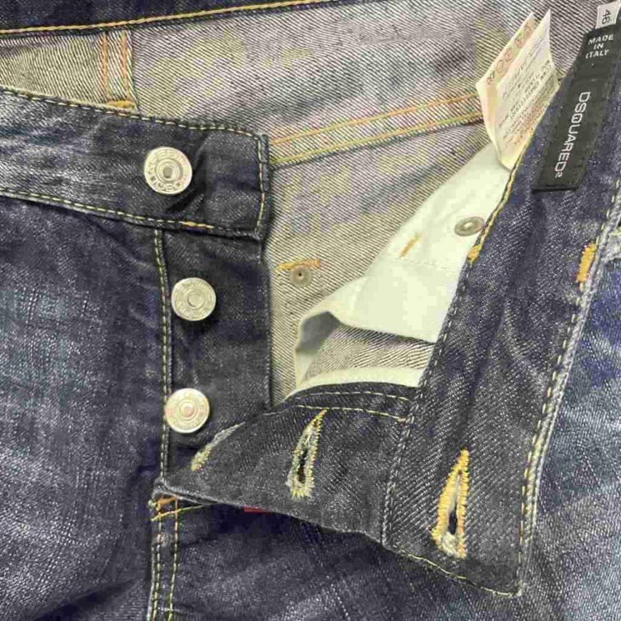 DSQUARED2（ディースクエアード） ペイント加工デニムパンツ ジーンズ