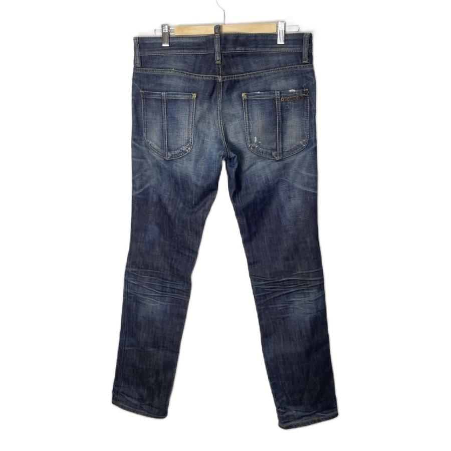 DSQUARED2（ディースクエアード） ダメージ加工 泥ペイント加工 デニム