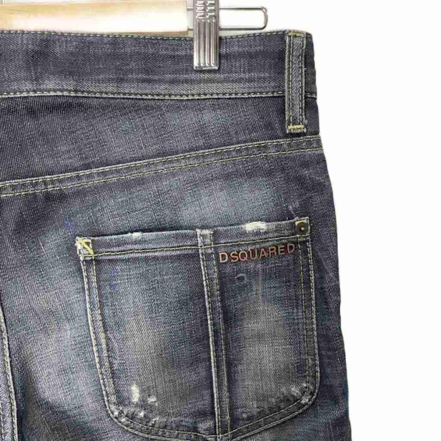 DSQUARED2（ディースクエアード） ダメージ加工 泥ペイント加工 デニム