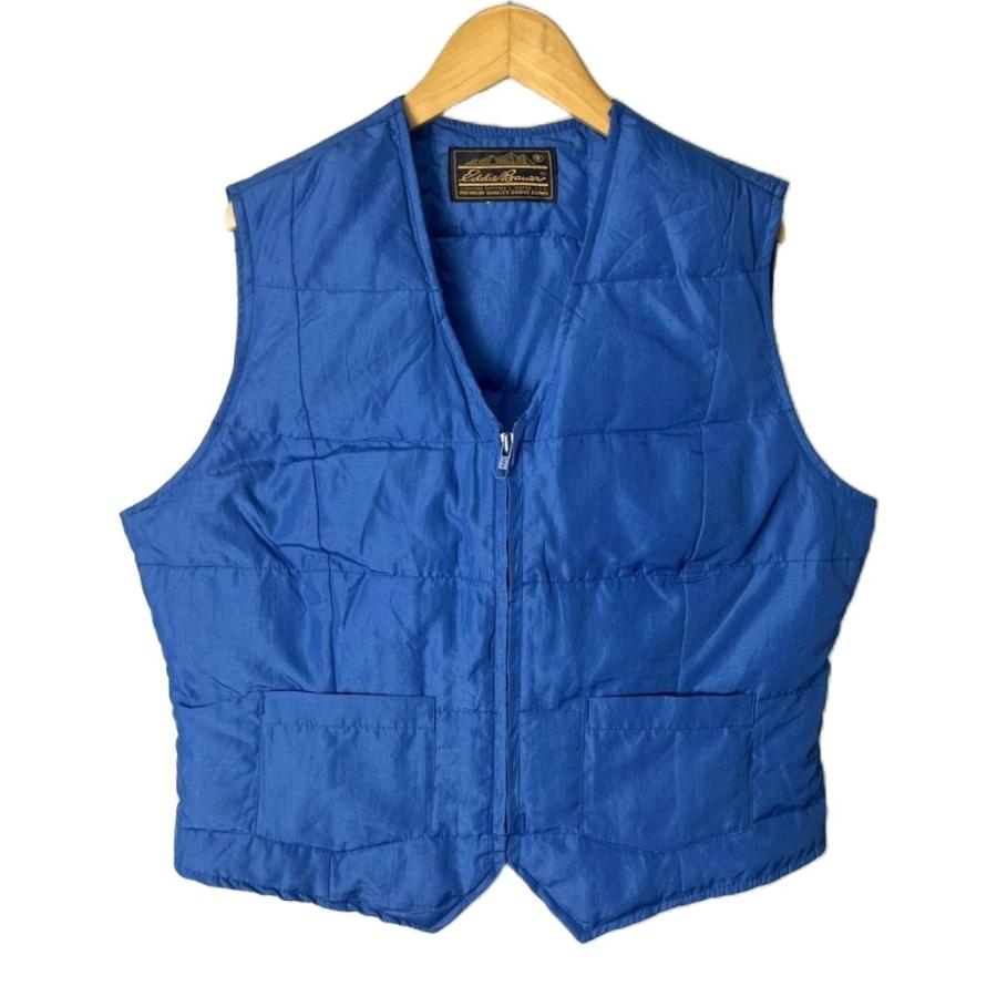 エディーバウアー EDDIE BAUER グースダウンベスト ベスト 黒タグ