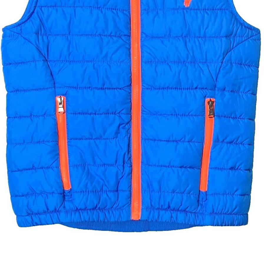 マイマPOLO RALPHLAUREN ダウンベスト　刺繍 POLO RALPH LAUREN ポロラルフローレン ダウンベスト 紺 ネイビー M