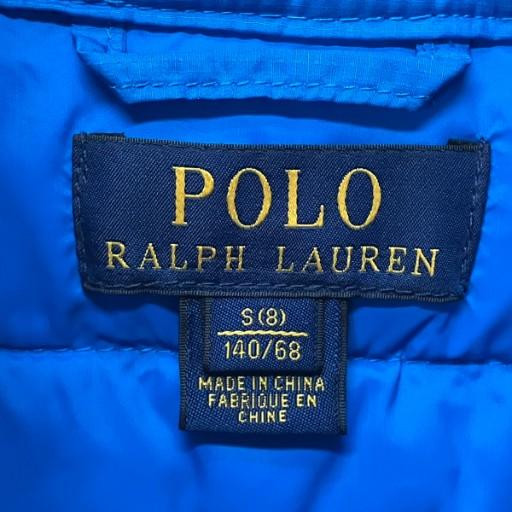 ポロ ラルフローレン POLO RALPH LAUREN ロゴ刺繍 ダウンベスト ジップ