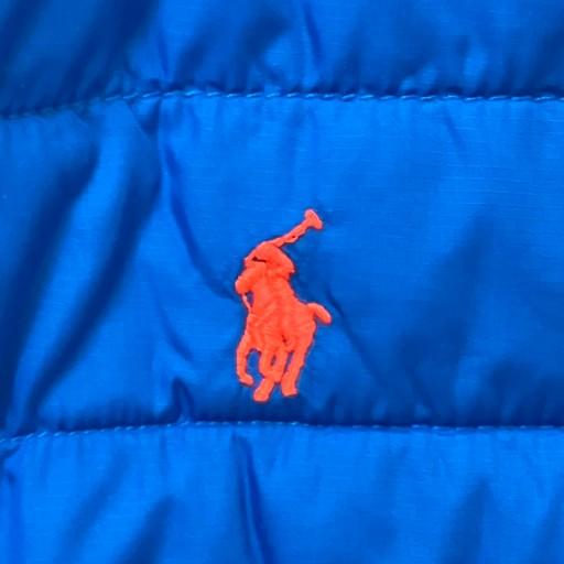 ポロ ラルフローレン POLO RALPH LAUREN ロゴ刺繍 ダウンベスト ジップ