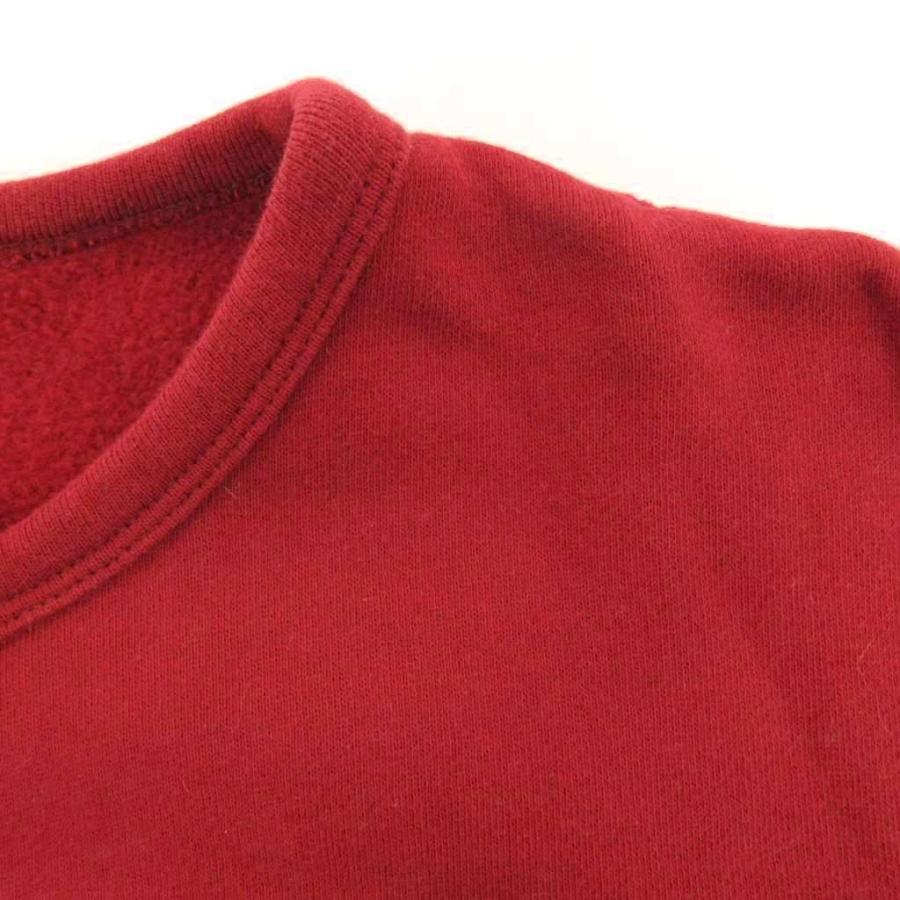 【agnes b.】スエット　裏起毛　カーディガン　レッド agnes b.（アニエスベー） カーディガン 1 レッド レディース