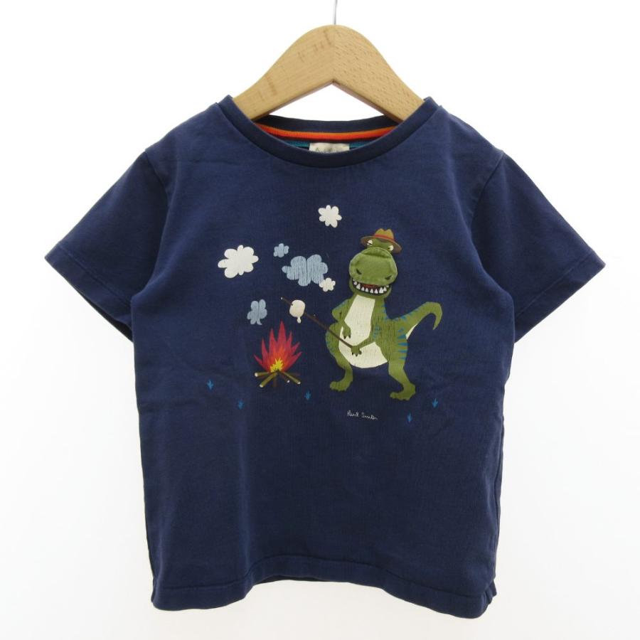 Paul Smith（ポール・スミス） 半袖Tシャツ クルーネック 恐竜プリント