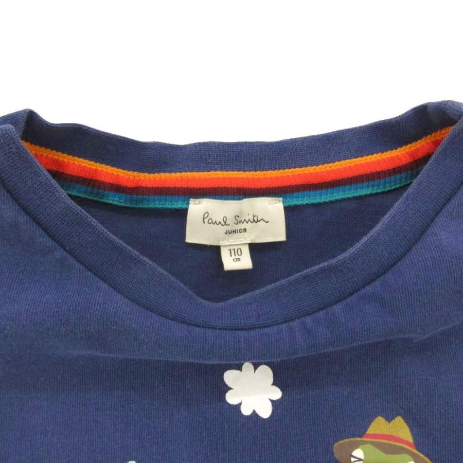 Paul Smith（ポール・スミス） 半袖Tシャツ クルーネック 恐竜プリント