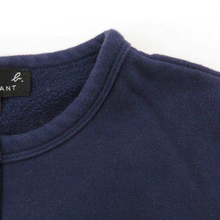 agnes b.（アニエスベー） カーディガン スウェット地 スナップボタン