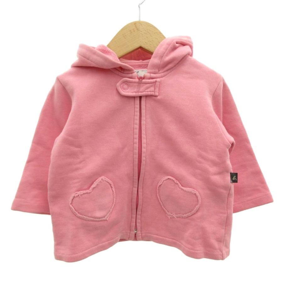 agnes.b カーディガン　ベビーピンク　裏起毛 agnes b アニエスベー 【S】カーディガンプレッション 裏起毛 ピンク
