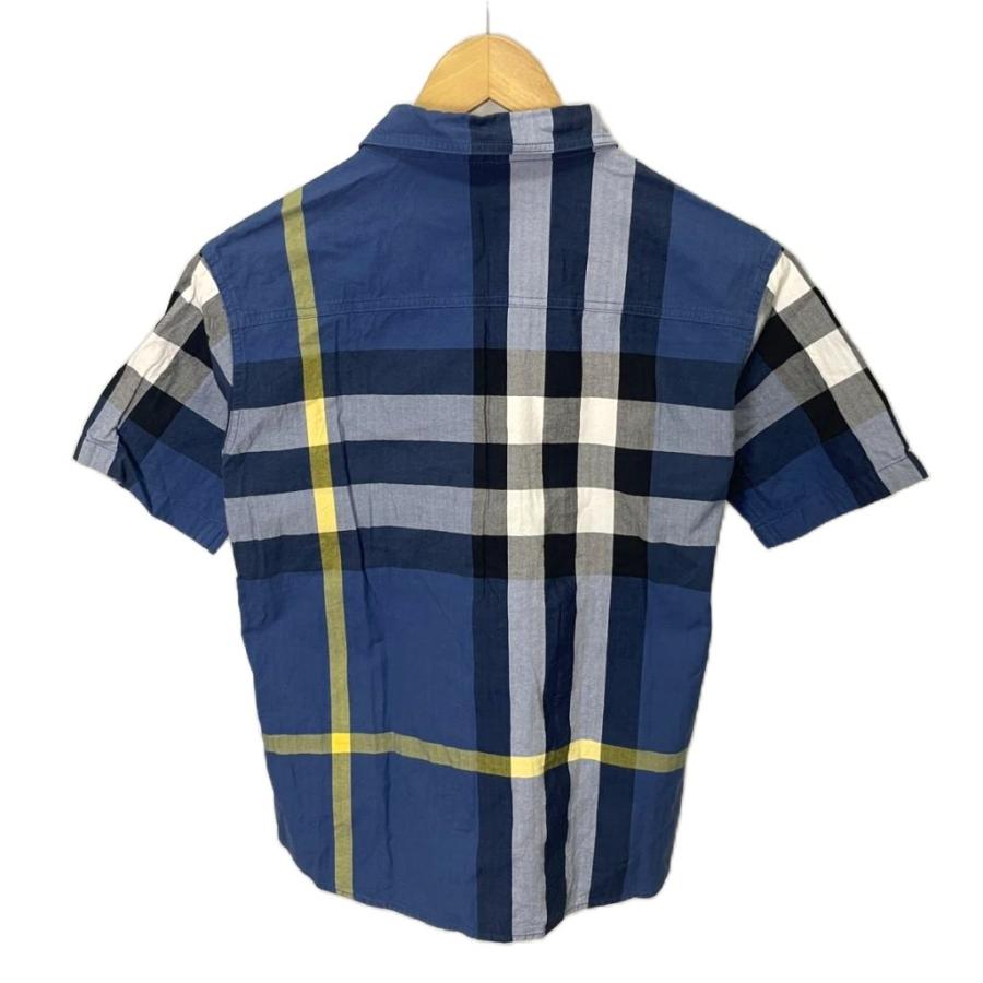 バーバリー ロンドン BURBERRY LONDON チェックシャツ カジュアル 半袖
