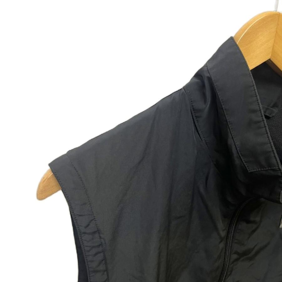 バーバリーゴルフ BURBERRY GOLF ベスト ジップアップベスト ブラック