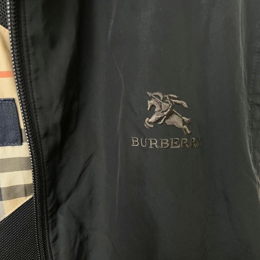 バーバリーゴルフ BURBERRY GOLF ベスト ジップアップベスト ブラック