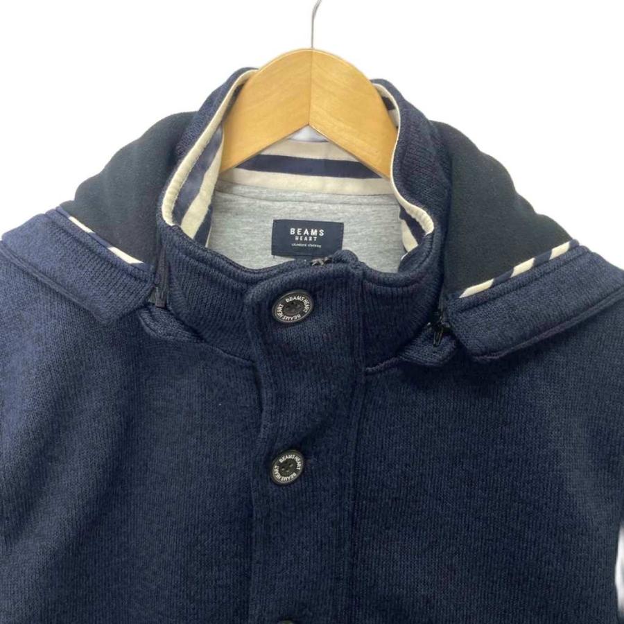 ビームスハート BEAMS HEART フーデットジャケット 2way ブルゾン M