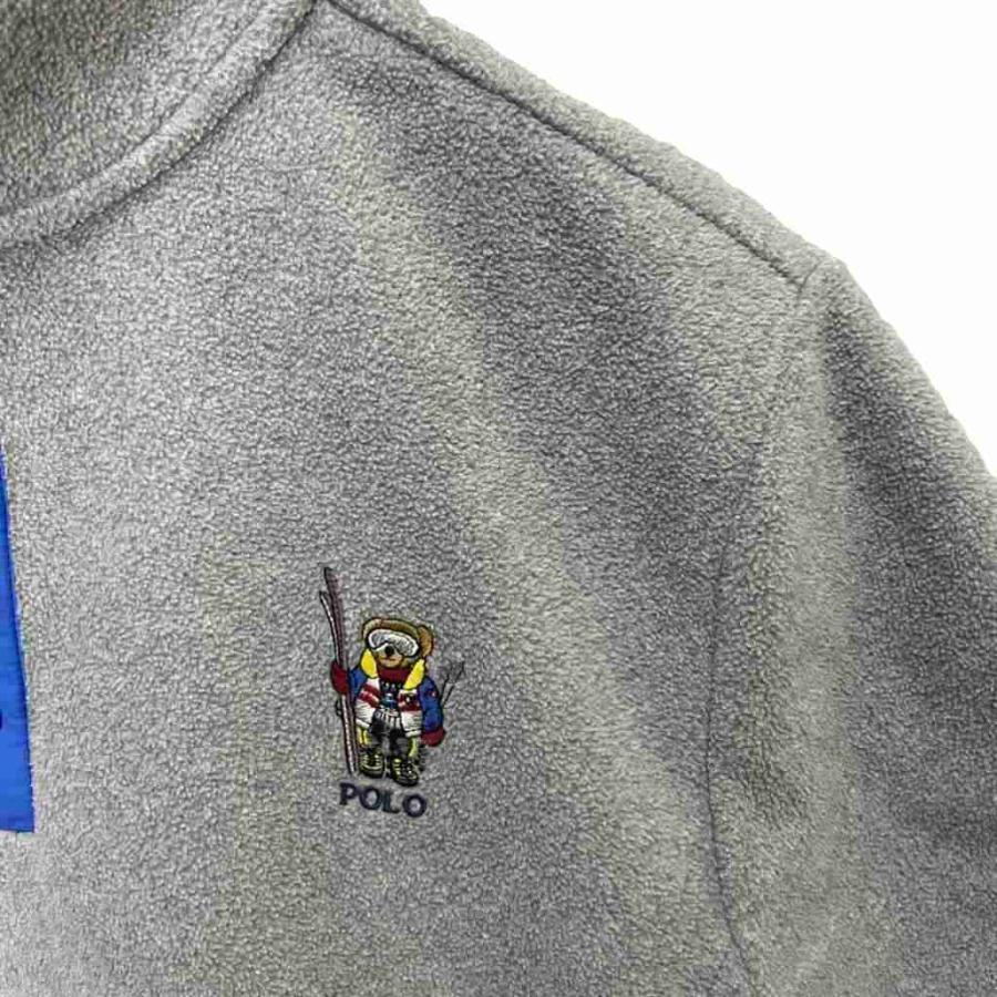 ポロ ラルフローレン スキーベア フリース プルオーバージャケット