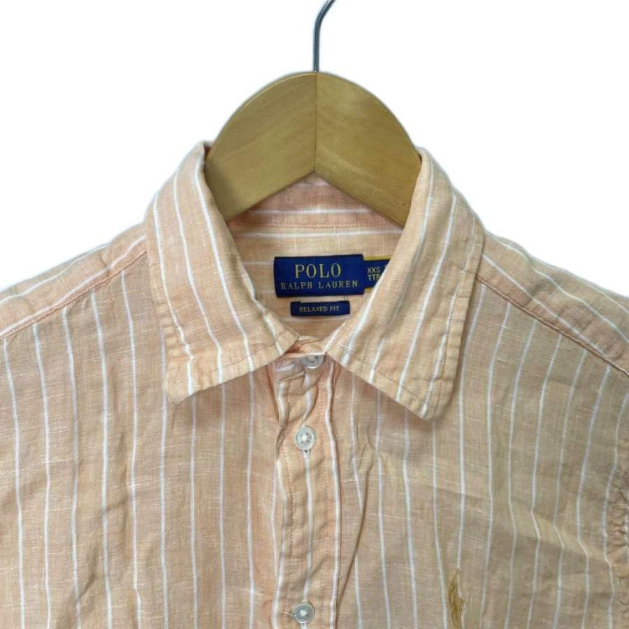 ポロ ラルフローレン POLO RALPH LAUREN リネン ストライプシャツ