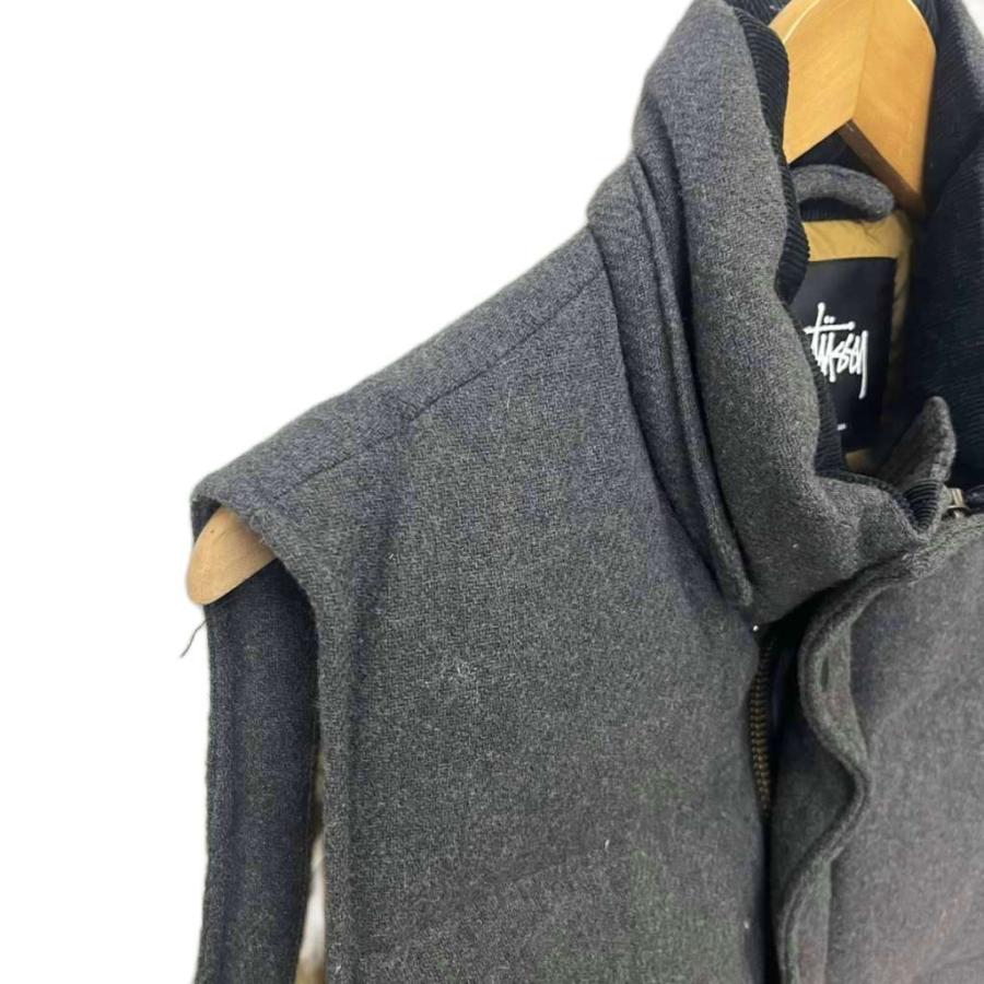 STUSSY（ステューシー） ウールダウンベスト ベスト ウール L グレー