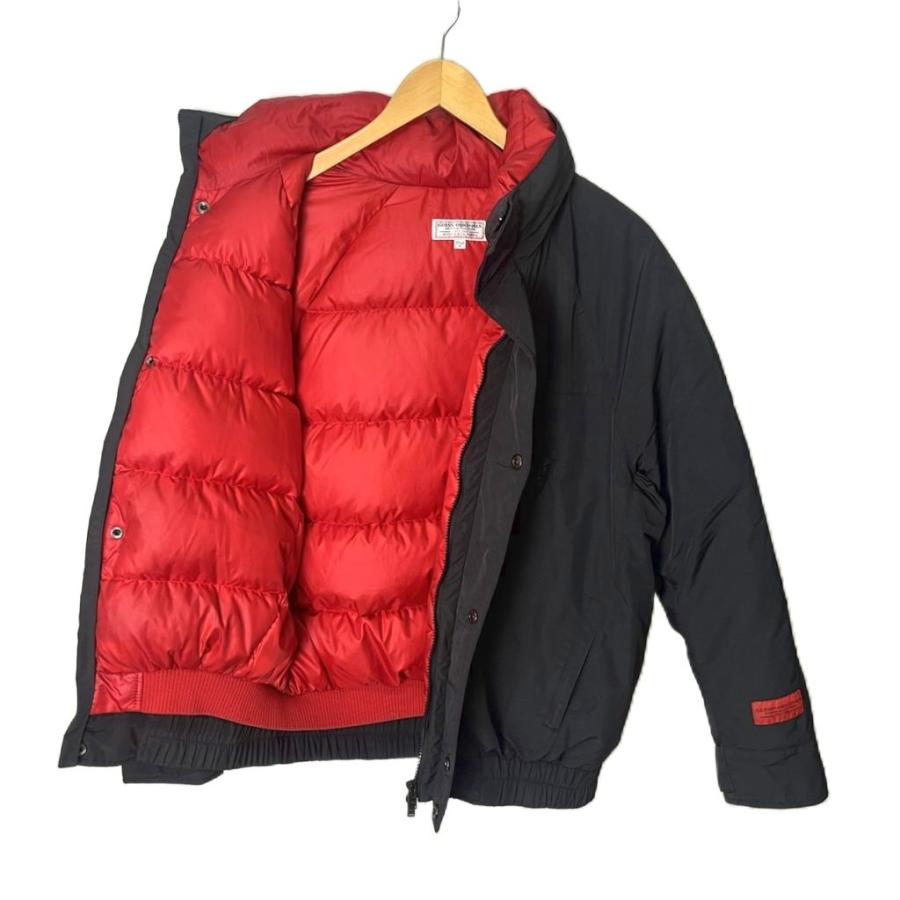 ゲス GUESS ダウンジャケット スタンドカラー ジャケット M ブラック 