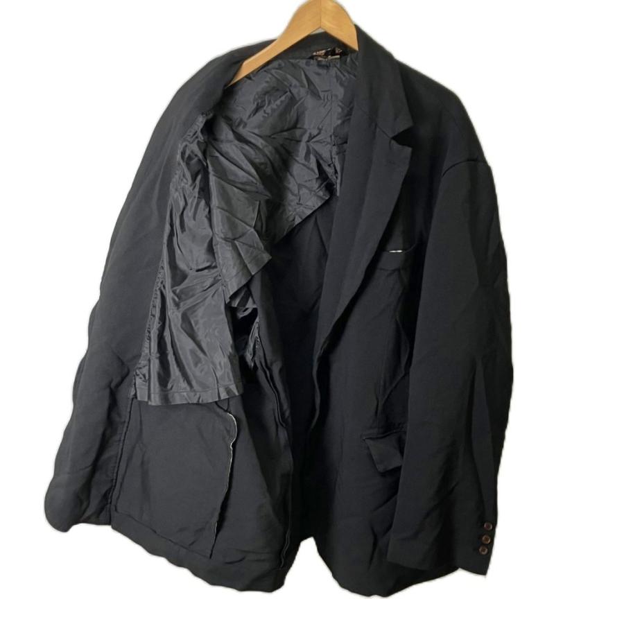 ブラックコムデギャルソン BLACK COMME des GARCONS ポリ縮 オーバー