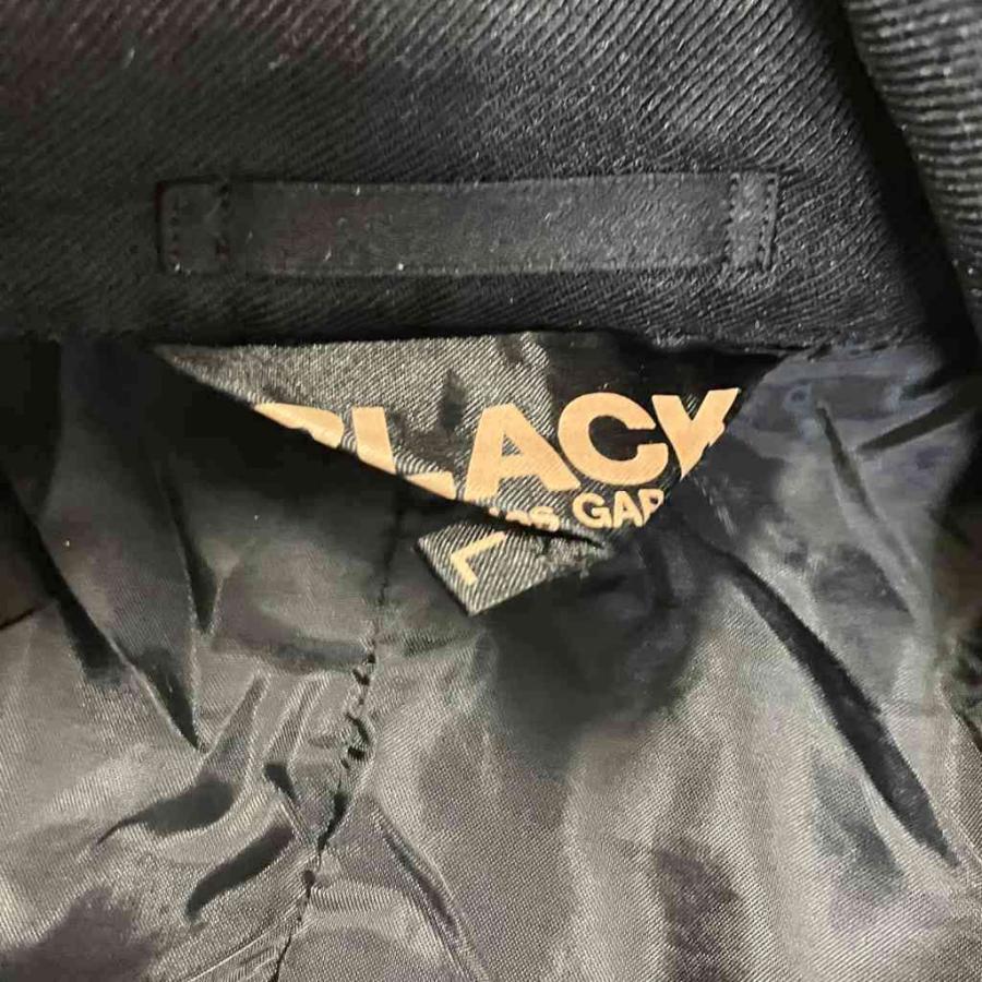 ブラックコムデギャルソン BLACK COMME des GARCONS ポリ縮 オーバー