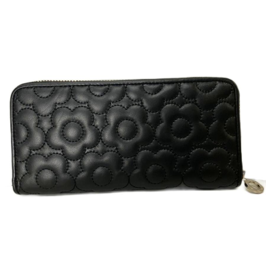 マリークワント MARY QUANT 長財布 キルティング ウォレット ブラック 