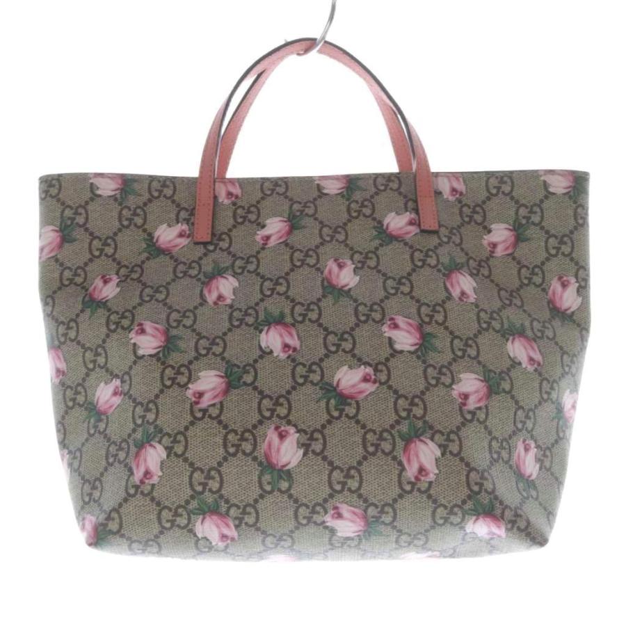 GUCCI（グッチ） チルドレンズ GGスプリーム ローズ トートバッグ