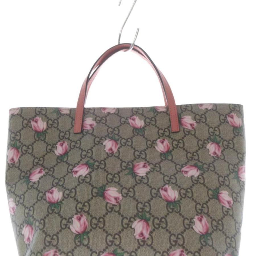 GUCCI（グッチ） チルドレンズ GGスプリーム ローズ トートバッグ