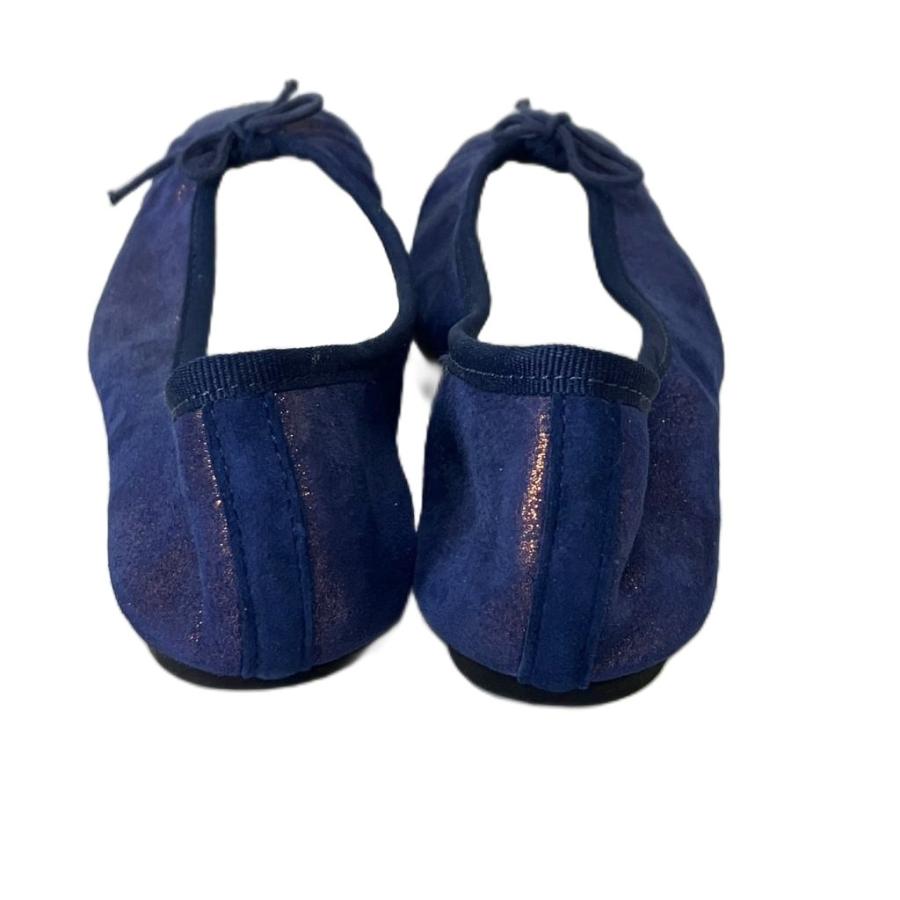 レペット Repetto バレエ シューズ サンドリオン リボン 35 ネイビー