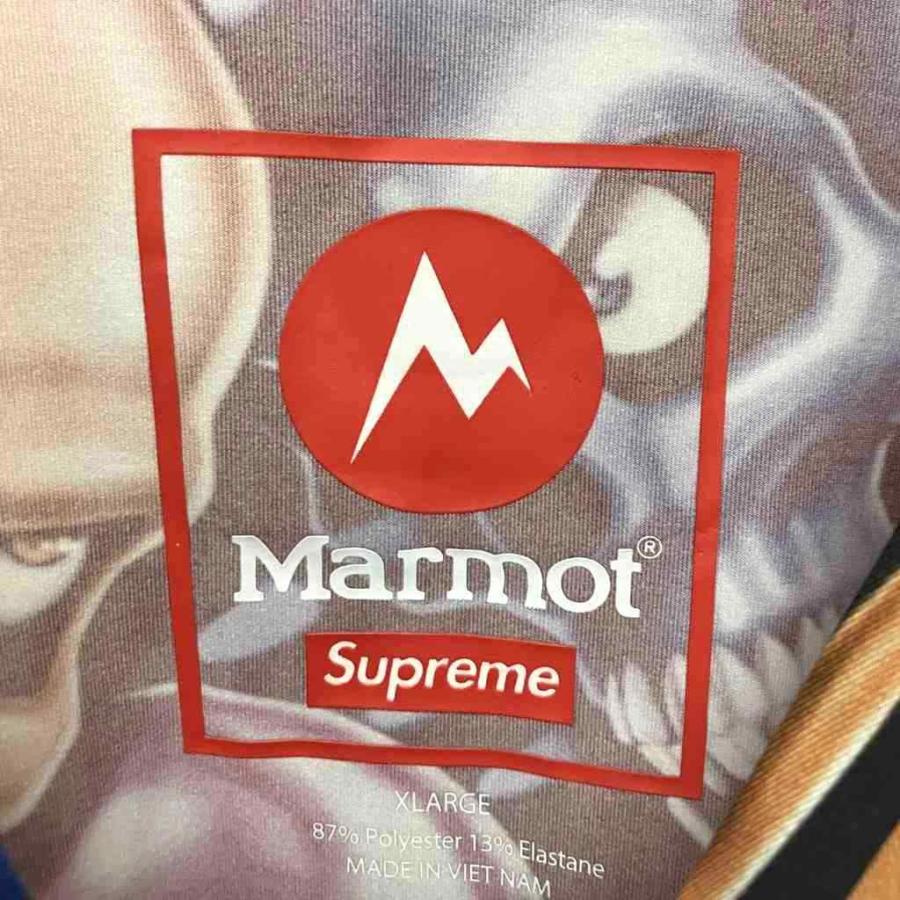 Supreme（シュプリーム） ×Marmot Base Layer L/S Top Skull Tシャツ