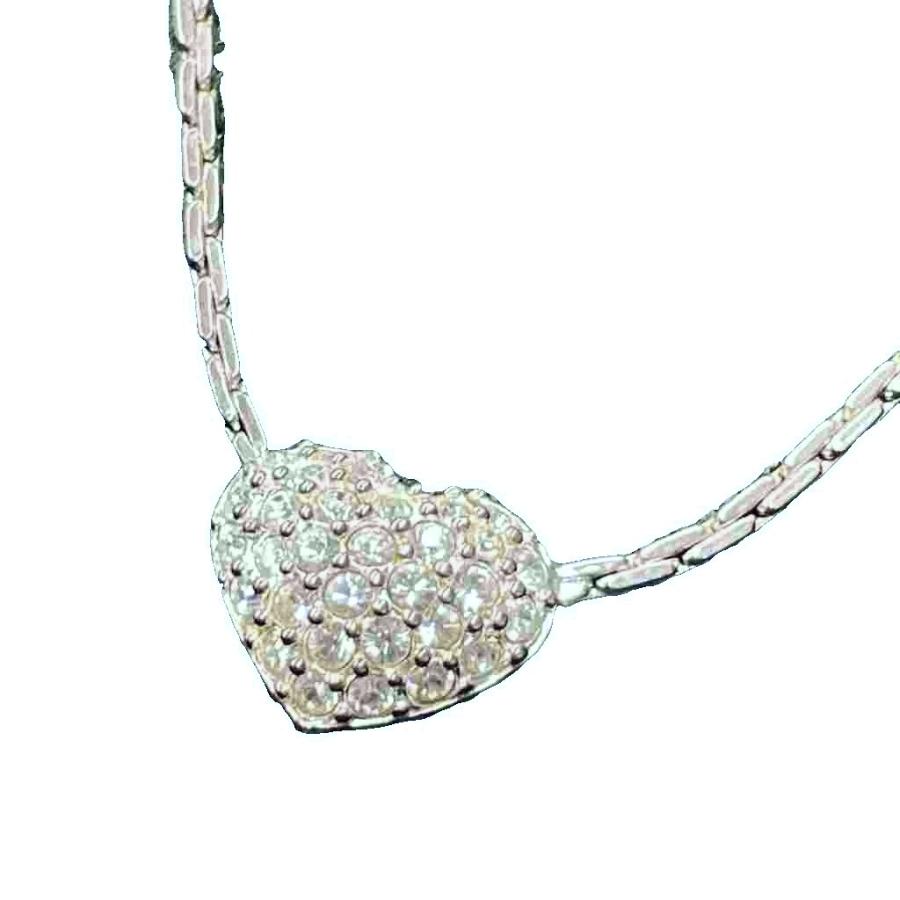 スワロフスキー SWAROVSKI ハートモチーフネックレス ペンダント