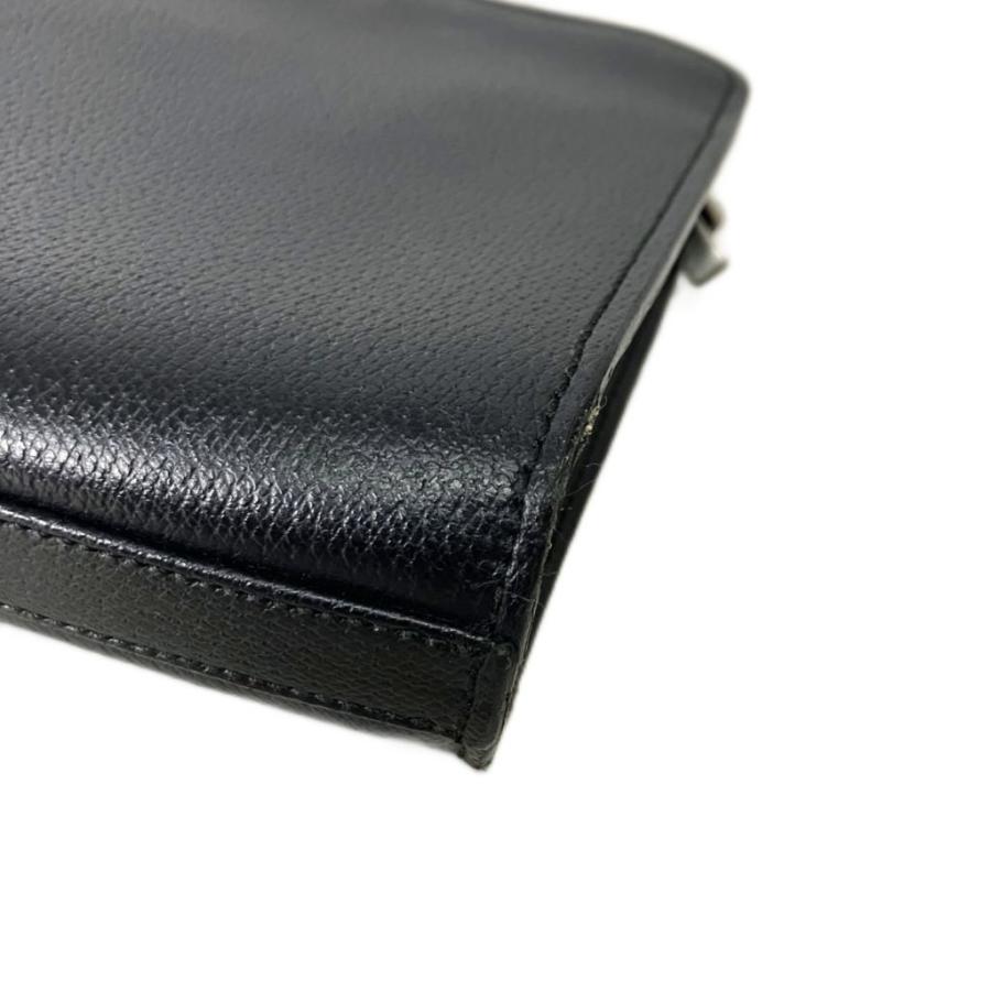 アクアスキュータム AQUASCUTUM セカンドバッグ クラッチバッグ レザー 