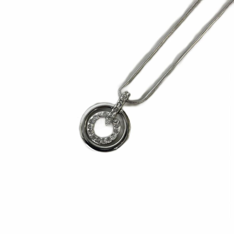 スワロフスキー SWAROVSKI サークルネックレス ペンダント チョーカー 