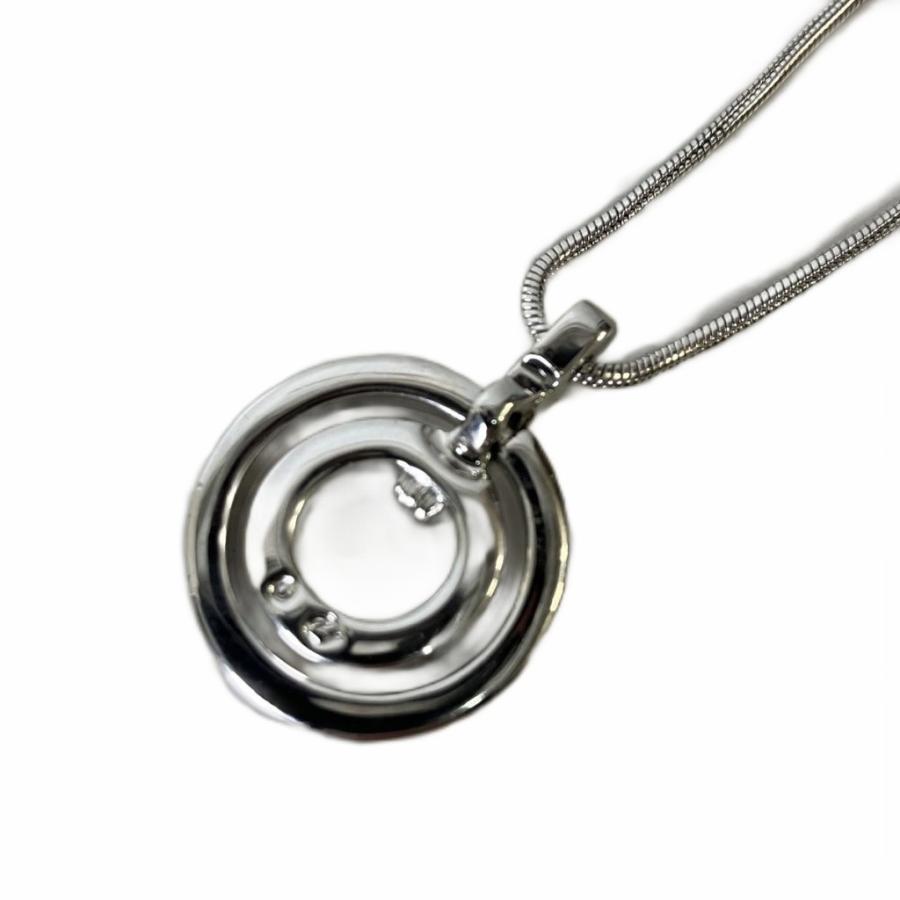 スワロフスキー SWAROVSKI サークルネックレス ペンダント チョーカー 