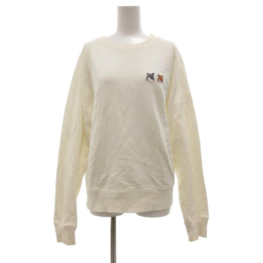 メゾンキツネ MAISON KITSUNE DOUBLE FOX HEAD PATCH CLASSIC 
