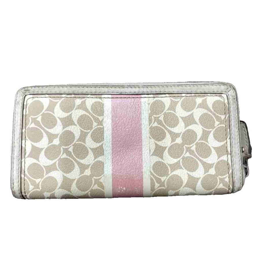 COACH（コーチ） 長財布 ロングウォレット シグネチャー ラウンド 